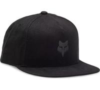 Fox Racing Snapback Cap Fox Head – Schwarz – Einheitsgröße