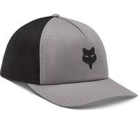 Fox Fox Head Trucker Hat Steel Grey OneSize