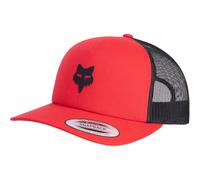 Fox Foxhead Trucker Cap (OS, Flame red)