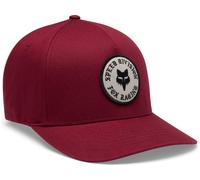 Fox Badge Flexfit Cap (Größe M , rot)