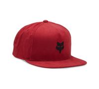 FOX Head Snapback Kappe, rot