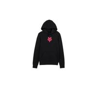 fox head damen p kapuzenpullover p schwarz pink XS