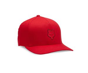 FOX HEAD FLEXFIT HAT Kappe Erwachsene flame red L/XL