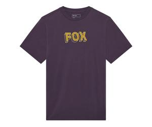 Fox Head Image Print 195 Original SS Tee T-Shirt lila M