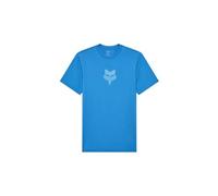 fox head premium kurzarm t shirt blau herren S