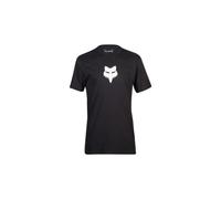 fox head premium kurzarm t shirt schwarz M