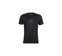 fox head premium kurzarm t shirt schwarz S