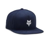 Fox Racing Cap Fox Head Snapback Verstellbar Einheitsgröße Marineblau