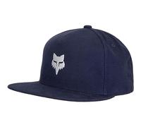 Fox Head Snapback Cap (one Size, Midnight)