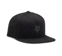 Fox Racing Snapback Cap Fox Head – Schwarz – Einheitsgröße