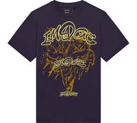 Fox Herren Image Print Midweight T-Shirt (Größe S, lila)