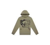 fox herren kapuzenpullover image skull grun S