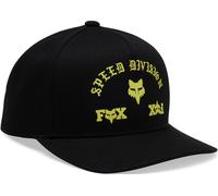FOX Icon Jugend Snapback Kappe, schwarz