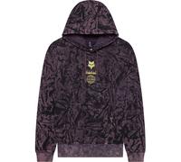 Fox Image Print Fleece Herren Hoodies lila Größe L Lifestyle Hautfreundlich