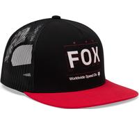 FOX Image Print Snapback Trucker Kappe, schwarz-rot für Männer