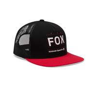 FOX Image Print Snapback Trucker Kappe, schwarz-rot für Männer