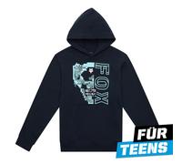FOX Image Skull Kapuzenpullover Teens blau M