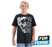 FOX Image Skull T-Shirt Teens blau M