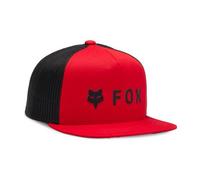FOX Racing - Kid's Absolute Snapback Mesh Hat - Cap, Gr. One Size, rot (FlameRed)