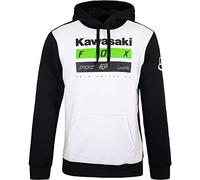 Fox Kawi Stripes Hoody Herren (M, Black/White)
