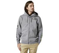 FOX Kawi Zip Hoodie, grau, Größe S für Männer