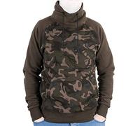 Fox Khaki/Camo High Neck Pullover - Angelpullover, Größe:XXXL