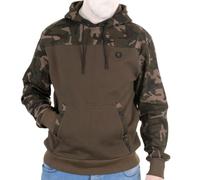 Fox Khaki/Camo Hoody - Angelpullover, Größe:S
