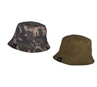 Fox Khaki/Camo reverse bucket hat - Hut für Karpfenangler