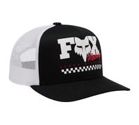 FOX Checker Mesh Jugend Trucker Kappe, schwarz