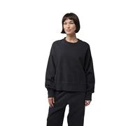 Fox Lady Wordmark Oversized Fleece Crew SCHWARZ M