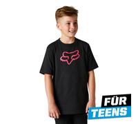 FOX Legacy T-Shirt Teens schwarz/pink L