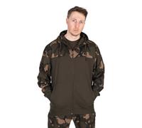 Fox - LW Khaki/Camo Split Zip Hoody - XL