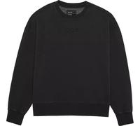 Fox Men's Wordmark Oversized Fleece Crew Black XL