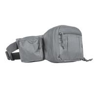 Fox Outdoor Products Taktische Bauchtasche - Verdeckte Trage-Hüfttasche mit Universal-Holster, Seitentaschen & verstellbarem Gurt, Schattengrau