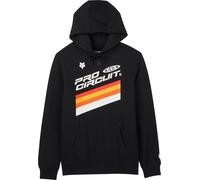 FOX Pro Circuit 2023 Hoodie, schwarz-weiss-rot, Größe M für Männer