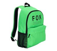 Fox Racing Clean Up Rucksack, schlanke Alltags-Schul- und Straßentasche mit Laptophülle, Wasserflaschentasche und verstellbaren Trägern, leuchtend grün, One Size, Clean Up Alltagsrucksack