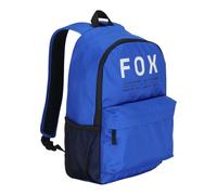 Fox Racing Clean Up Rucksack, Slim Everyday School & Street Bag mit Laptophülle, Wasserflaschentasche & verstellbaren Trägern, Blau