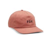 Fox Racing Damen Wordmark verstellbare Mütze Hut, Cordovan, One Size