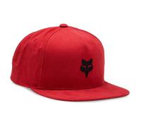 FOX Head Snapback Kappe, rot