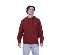 Fox Racing Herren Absolute Fleece Zip Hoodie, Rust, Small