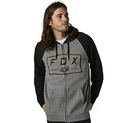 Fox Racing Herren Badger Zip Fleece Kapuzen-Sweatshirt