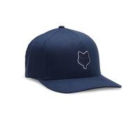 Fox Racing Cap Fox Head Flexfit Hat Herren Blau (Midnight) Größe S/M