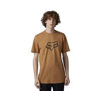 Fox Racing Herren, kurzärmelig Legacy Fox Head T-Shirt mit kurzen Ärmeln, Cognac, Medium