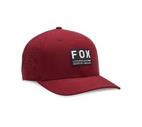 Fox Racing Herren Standard Non Stop Tech Flexfit, Scharlachrot, L