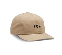 Fox Racing Damen Wordmark verstellbare Mütze Hut, Taupe, One Size