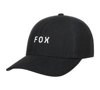 Cap FOX - Wordmark Adjustable Hat Black (001) Größe: OS