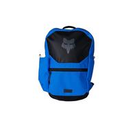 Fox Racing Youth Core Rucksack Blue Jewel | Strapazierfähige Kinder-Schultasche mit Laptophülle, Zubehörtasche und anpassbaren Aufnähern