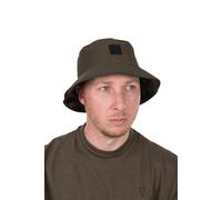Fox Reversibe Bucket Hat Camo Khaki Anglerhut