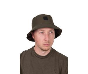 Fox Reversibe Bucket Hat Camo Khaki Anglerhut