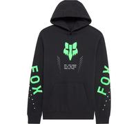 FOX Shield Hoodie, schwarz-grün, Größe L für Männer